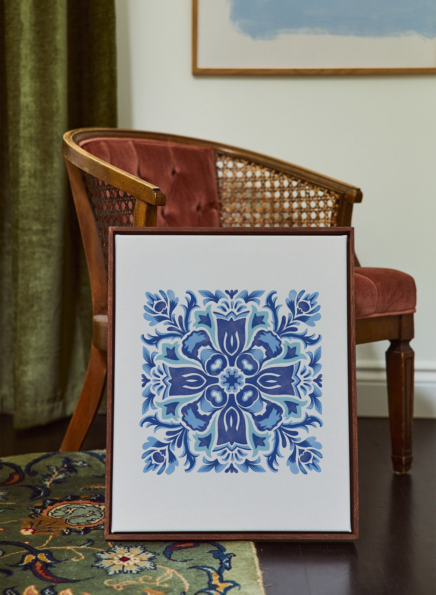 Mediterranean Tile, Poster