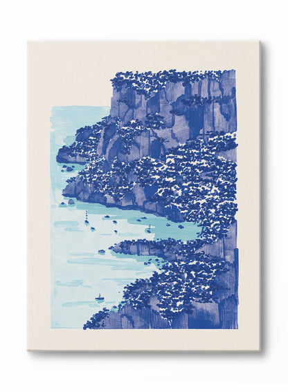 Coastal Cliffs, Poster